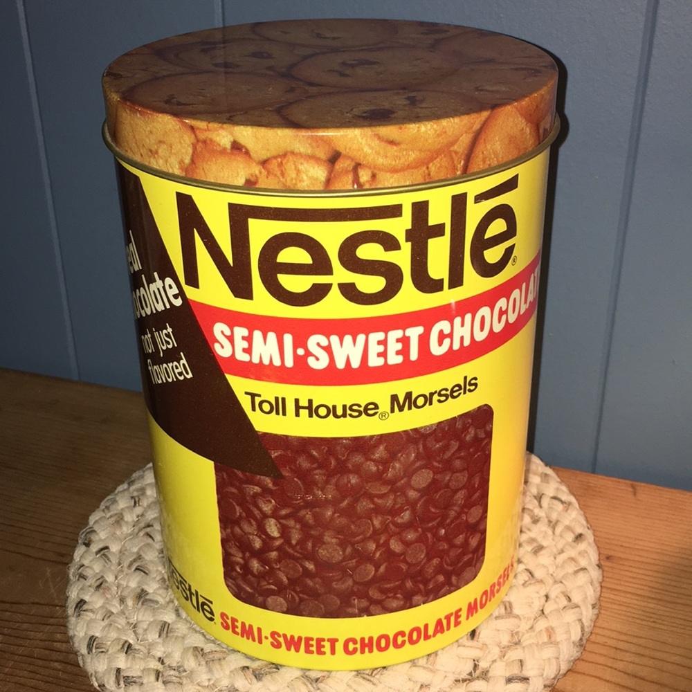 Vintage Nestle collectible Tin
